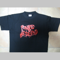 Punks not dead čierne  S, M, L, XL, XXL